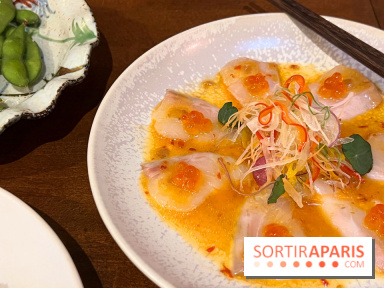 Kiku - Carpaccio de daurade royale