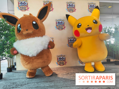 Pokémon Go Fest Paris 2025 - Pikachu et Evoli
