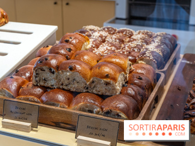 Chamboule boulangerie artisanale Paris 18e - brioches à la coupe