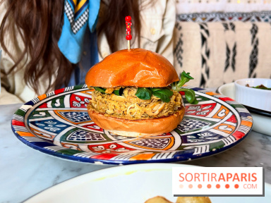 Coderak - Burger effiloché de poulet tajine