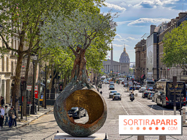 Exposition en plein air des œuvres monumentales d'Andrea Roggi, quartier Faubourg Saint-Honoré - image00011