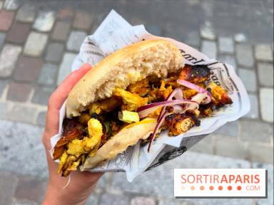 Ti Dodo Gourmand - Sandwich dipain rond poulet