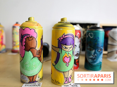 Les Bombasphères : nos photos de l'expo de street art à la Lab Galerie à Paris