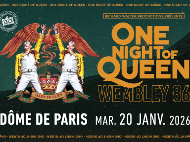 One Night of Queen au Dôme de Paris et en tournée dans toute la France