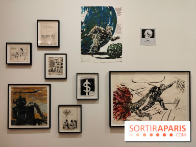 Underground : l'exposition ironique de Raymond Pettibon au Musée Picasso - nos photos - fotor 1760090637764