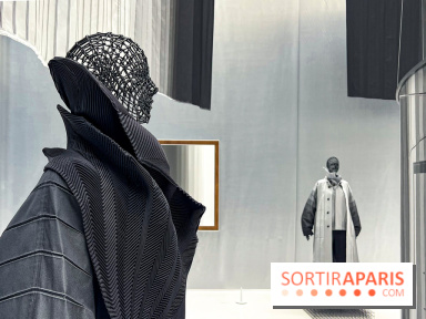 Art Basel Paris 2025 : Issey Miyake sublime textile et lumière dans une installation gratuite - IMG 0933 jpg