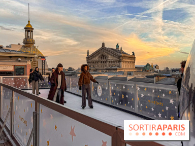 Noël 2025 au Printemps Haussmann : une patinoire gratuite au sommet du grand magasin