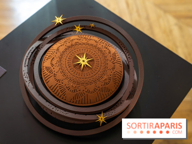 Bûche de Noël Opéra Garnier de la Maison du Chocolat 2025 - photos - A7C07775