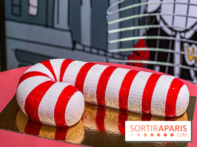 Candy Cake, la Bûche de Noël 2025 du Printemps Haussmann par Bryan Esposito, clin d'œil à New-York - IMG 9522