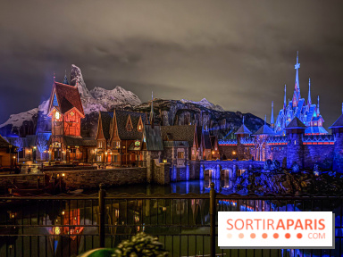 World of Frozen - chateau nuit