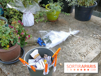 Visuels Paris - Tombe Serge Gainsbourg