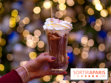 Tea time de Noël du Mandarin Lutetia 2025 par Nicolas Guercio - photos - chocolat chaud