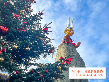 Noël au Parc Astérix 2025, patinoire et marché de Noël  - IMG 7537