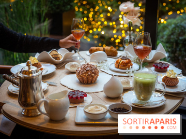 Le tea time de Noël du George V 2025, les photos