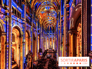 L'Odyssée Céleste à l'église Saint-Eustache à Paris, le nouveau spectacle Luminiscence