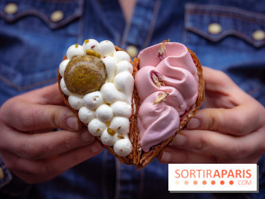 Saint-Valentin 2026 : les cœurs pâtissiers de Maison Aleph - photos - demi coeur