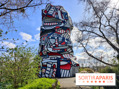 La Tour aux Figures de Jean Dubuffet - Hauts-de-Seine