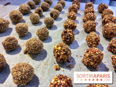 Atelier rocher praliné Edwart Chocolatier