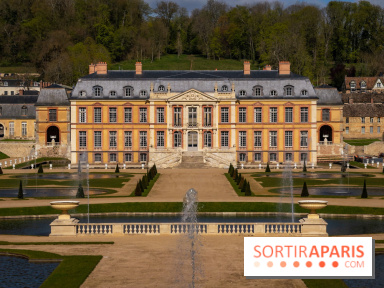 Les tulipes du Château de Dampierre, son jardin anglais et le jardin Le Nôtre
