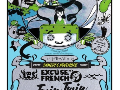 Excuse My French @La Bellevilloise - 6 Novembre 2010