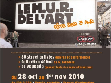 Le M.U.R de l'art aux Blancs Manteaux