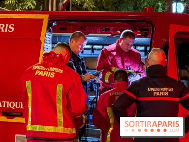 Simulation géante des pompiers de Paris sur les quais parisiens