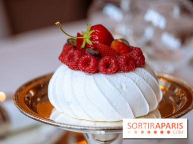 Maison Roland restaurant au Shanghai-La Paris, pavlova