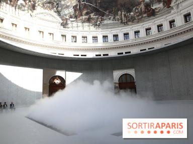 Fujiko Nakaya : nos photos de sa sculpture de brouillard à voir à la Bourse de Commerce