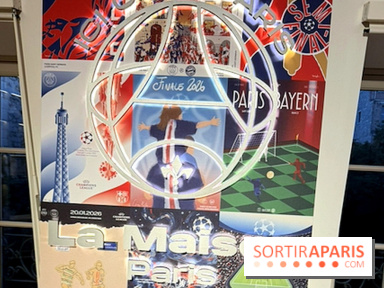 Ici C’est Paris La Maison : installation artistique du pop-up PSG