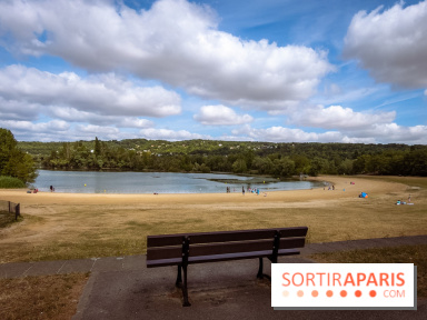 Île de loisirs du Val de Seine dans les Yvelines, plage, baignade et activités - photos
