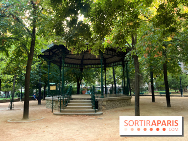 Square des Epinettes, le parc caché du 17e