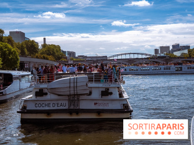 Défilé flottant sur la Seine : le Jal Yatra à Paris, les photos