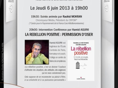 Soirée networking : LA REBELLION POSITIVE - PERMISSION D’OSER