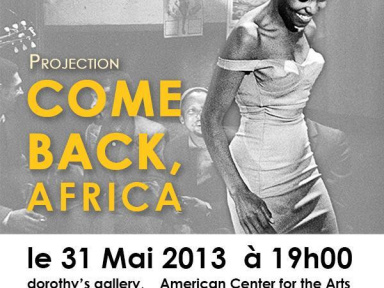 RENCONTRE CINEMA Projection de Come Back, Africa, en présence de Michael Rogosin