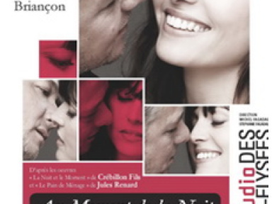 au moment de la nuit