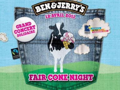 Fair Cone Night, Ben & Jerry's, Bellevilloise, Emmaus, Naïves New Beaters, DJ Pone