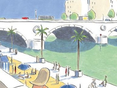 Paris Plages 2011, bords de seine, fnac concert gratuit