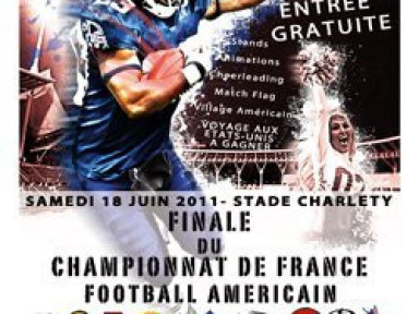Casque de Diamant, Championnat de France Elite de Football Américain, Stade Charléty