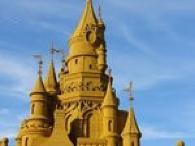 moments magiques de dysney, paris plage, château de sable, disneyland paris