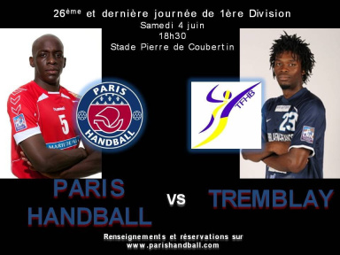 Handball, Paris, Tremblay, Championnat de France