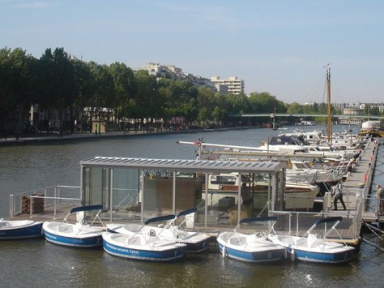 Bateaux électriques, Bassin de la Villette