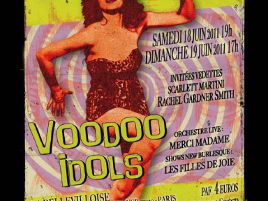 Grand Cabaret Voodoo Idols, bellevilloise, show burlesque
