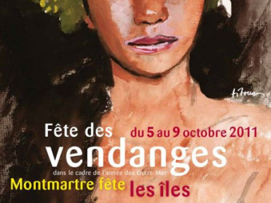 Affiche, Fête des vendanges de Montmartre, 2011