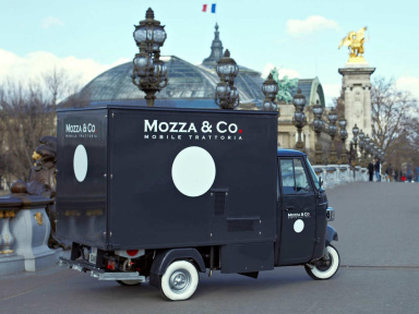 Le food truck Mozza & Co fait sa fashion week 