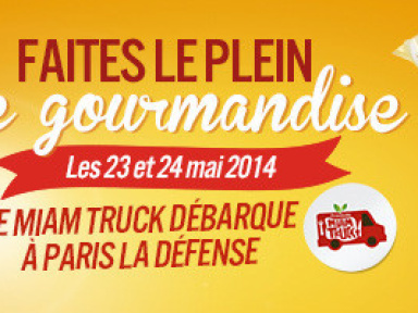 Le Miam Truck Priméale s'installe à la Défense
