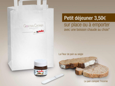 Le boulanger Gontran Cherrier accueille Nutella pour le petit-déjeuner