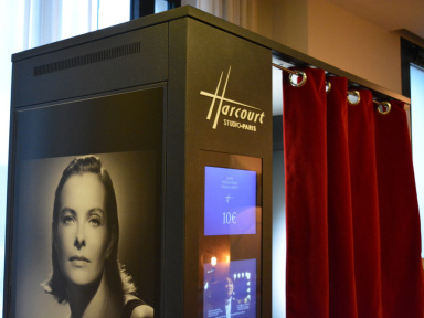 La cabine Harcourt s'installe au Terrass Hotel