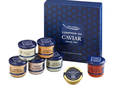 Le coffret "Comptoir du Caviar" pour les fêtes
