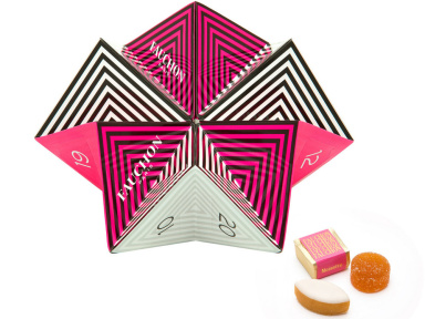 Le calendrier de l'Avent origami de Fauchon