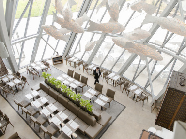 Le Frank, restaurant de Jean-Louis Nomicos à la Fondation Louis Vuitton